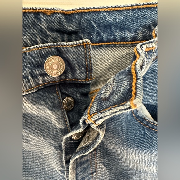 Levi's 501 S Skinny Jeans Indigo Sky - Dark Wash - Picture 10 of 17